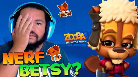 COITADA! NERF NA BETSY SERÁ? ZOOBA: Jogo de Batalha Animal