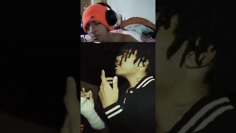 he reacted to this rapper & he fall asleep.. #shorts #viral #fyp #fypシ