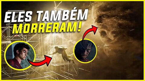 BOMBA! TOBEY E ANDREW MATARAM HOMEM-AREIA E LAGARTO EM SEUS UNIVERSOS?!