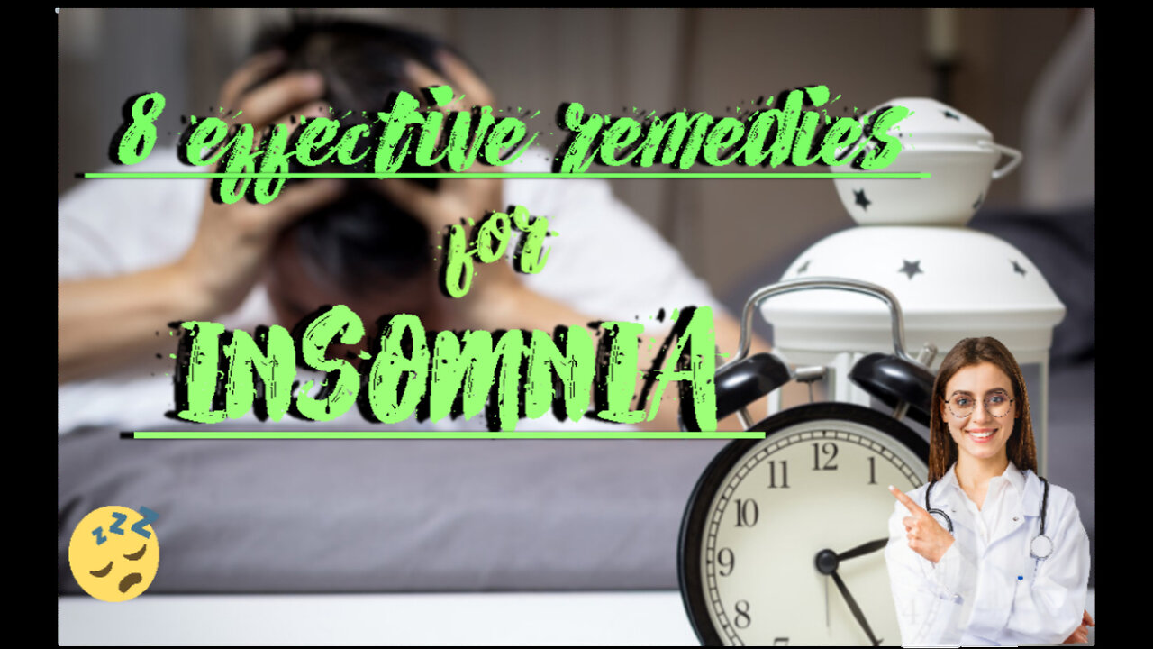 8 Highly Effective Remedies for Insomnia! | Say Goodbye to Sleepless Nights! |