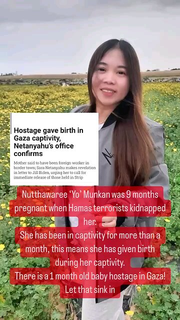 Mothers - Can you imagine giving birth in Hamas captivity?