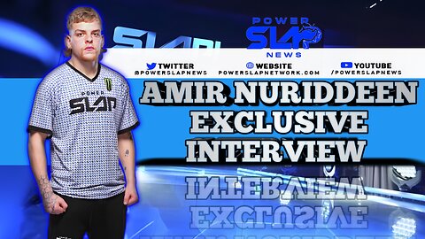 Power Slap News Interview: AMIR NURIDDEEN Promises to bring Slap Jesus back! #powerslap