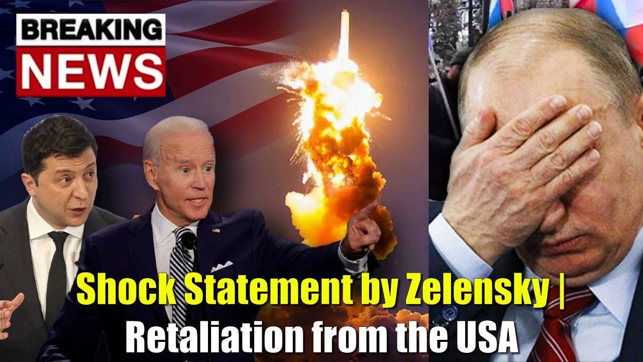 Shock Statement by Zelensky | Retaliation from the USA | Ukraine news