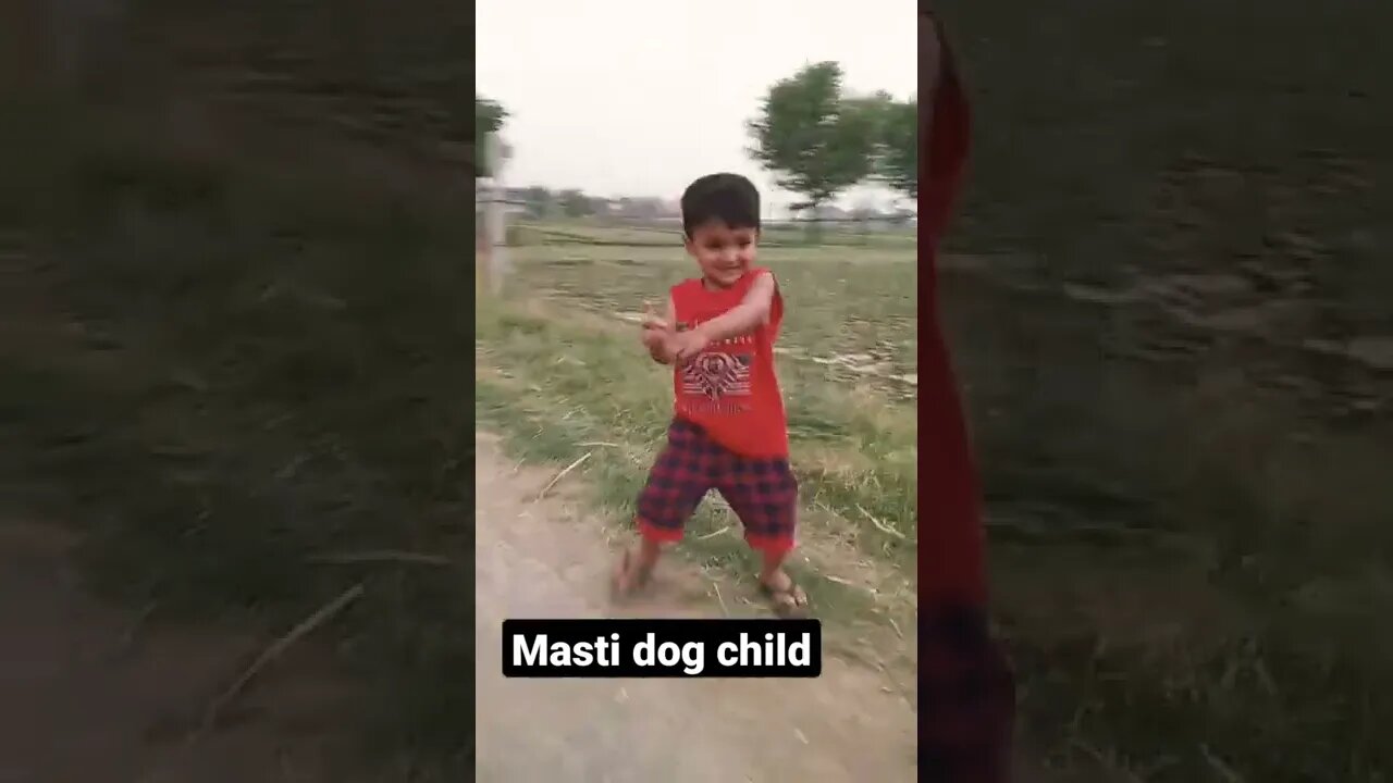 masti dog with child short video support #rudrakrishna #ytshorts #dog @rudrakhatanagurjjar