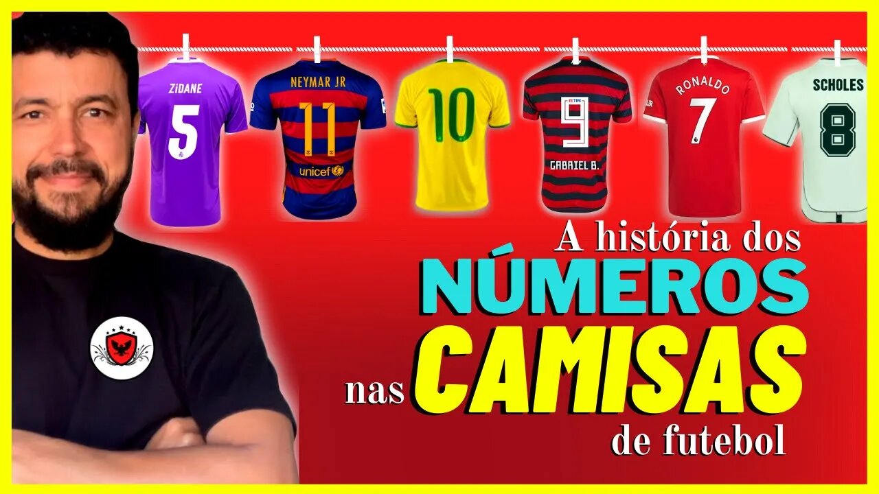 Por que osnúmeros das camisas determinam a posição do jogador em campo?