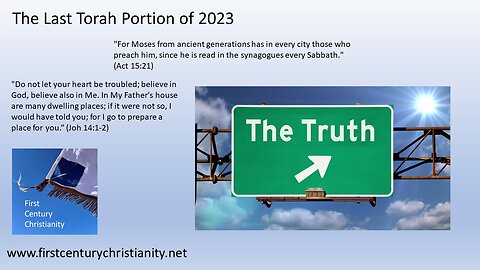 The Torah Portions and the New Testament