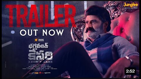 Bagavanth kesari trailer