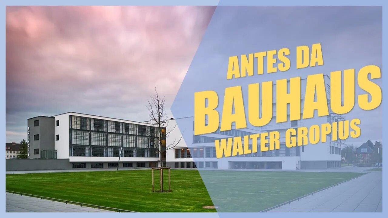 SICAteca 21: Antes da Bauhaus - A Trajetória de Walter Gropius 📗