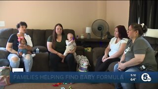 Local families help each find baby forumla