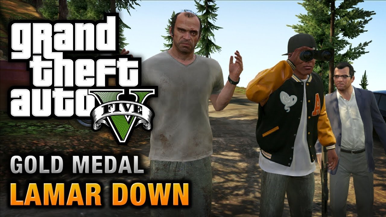 Can Franklin, Michael, and Trevor Save Lamar GTA 5 Adventure