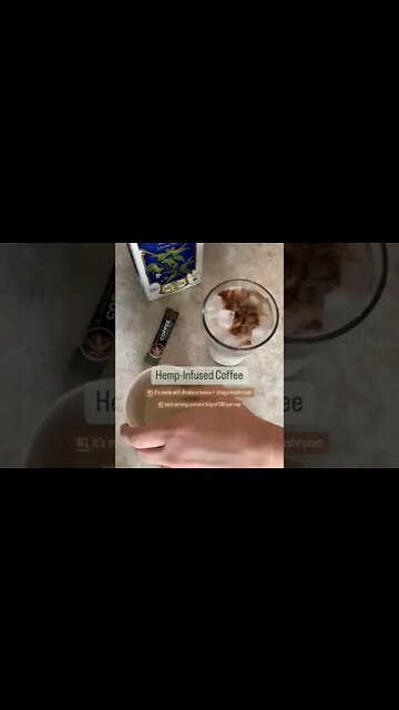 Hemp Infused Coffee ☕️ a bold and delicious. Stick packs make it perfect for on-the-go lifestyle.