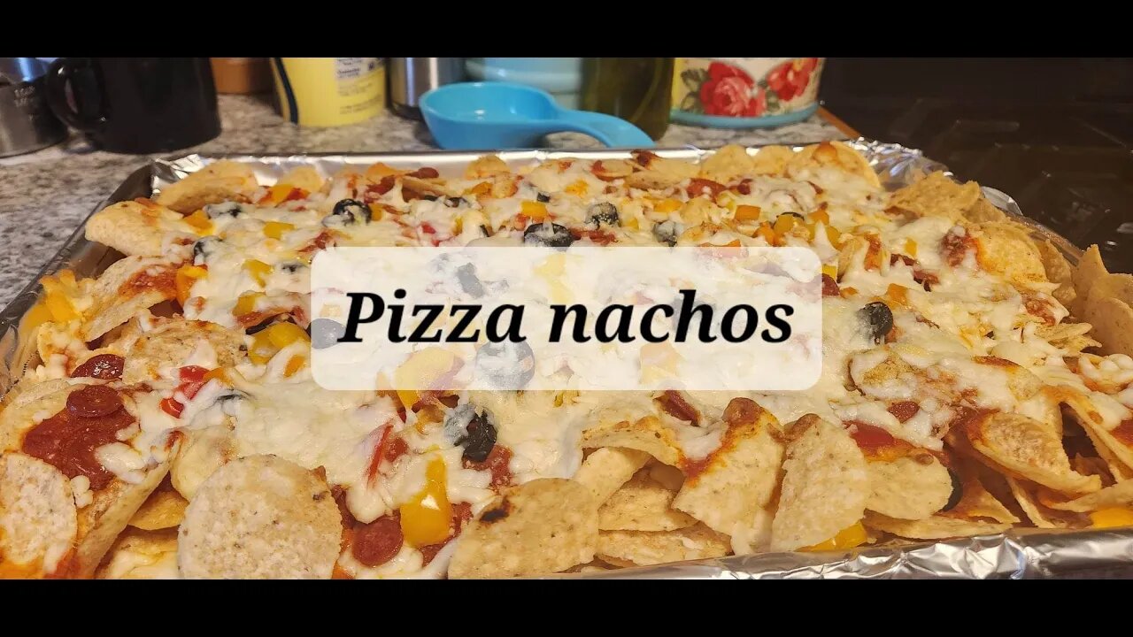 Pizza nachos Pizza week finale #pizza #nachos