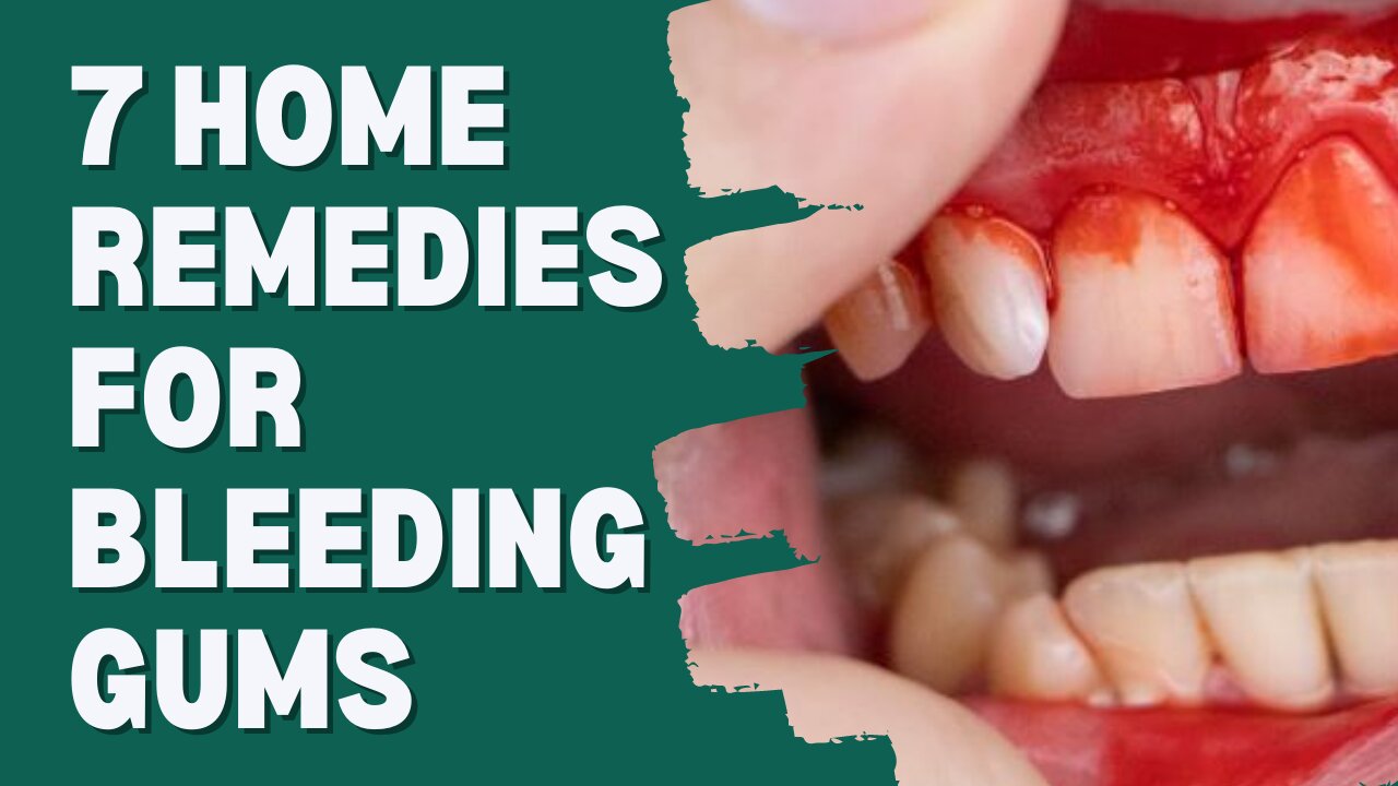 7 Home Remedies For Bleeding Gums