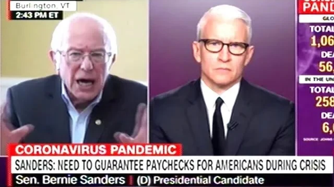 Bernie Sanders "How Do You Have An Election In November If This Thing Goes On!"