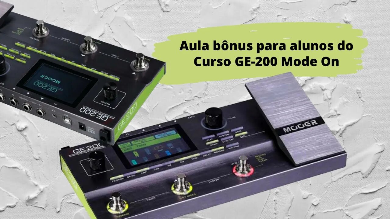 Curso GE-200 - Bônus