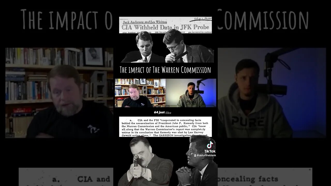 Craig Ciccone on the Warren Commissions “investigation” of JFK