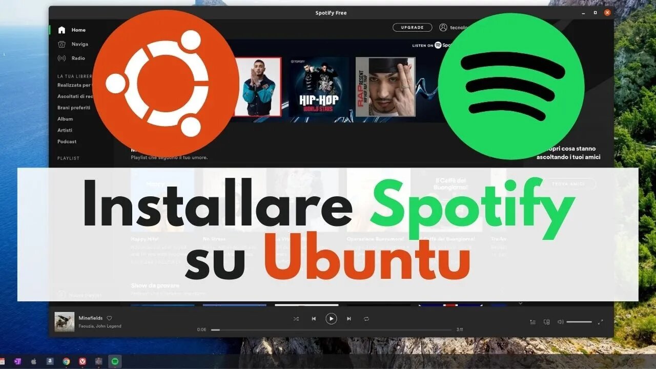 Installare Spotify su Ubuntu