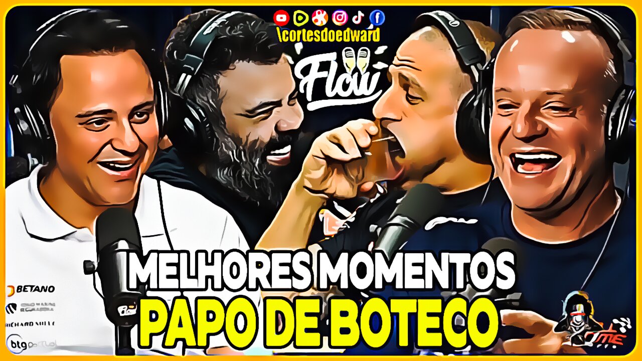 RUBENS, MASSA E TONY PAPO SUPER RESENHA NO FLOW