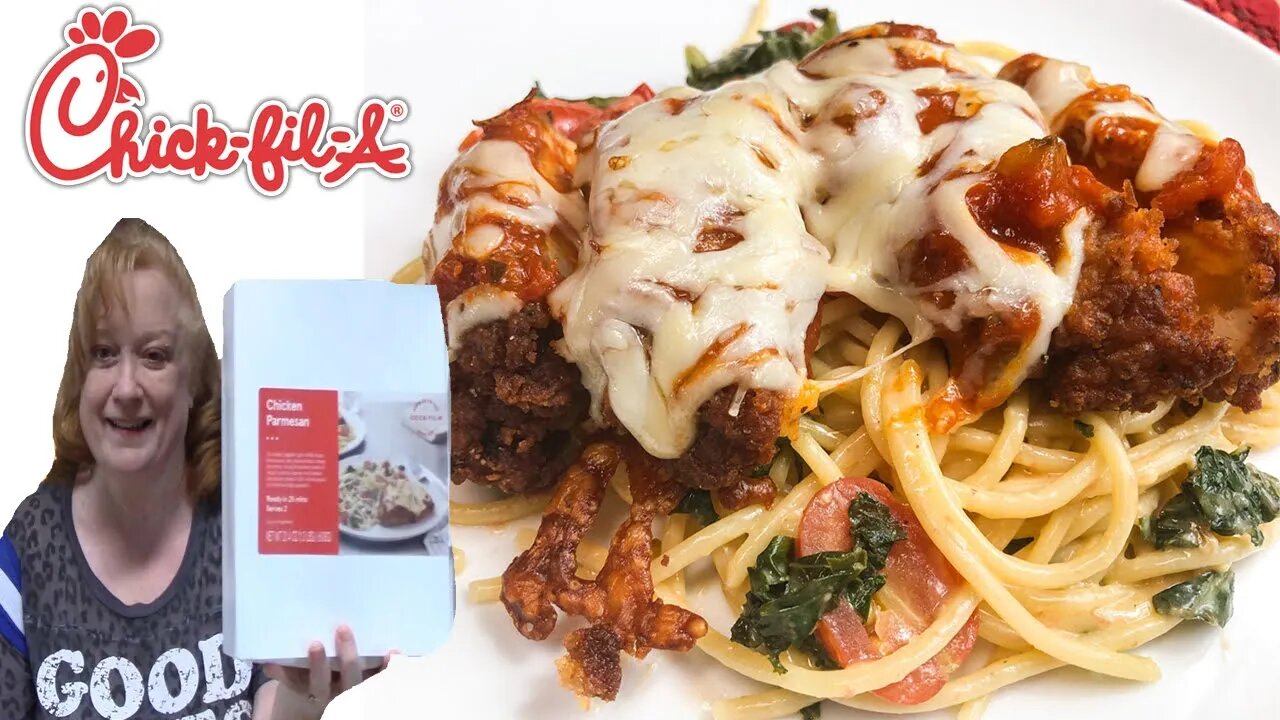 CHICK-FIL-A Chicken Parmesan Meal Kit | Review and Cook With Me