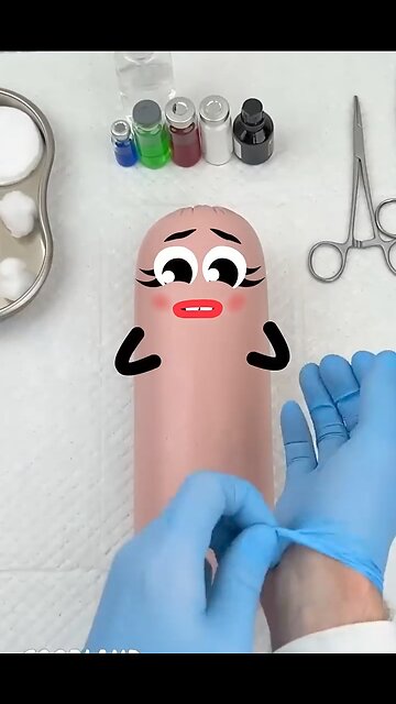 Operation on sausage, birth of cutlets 😂