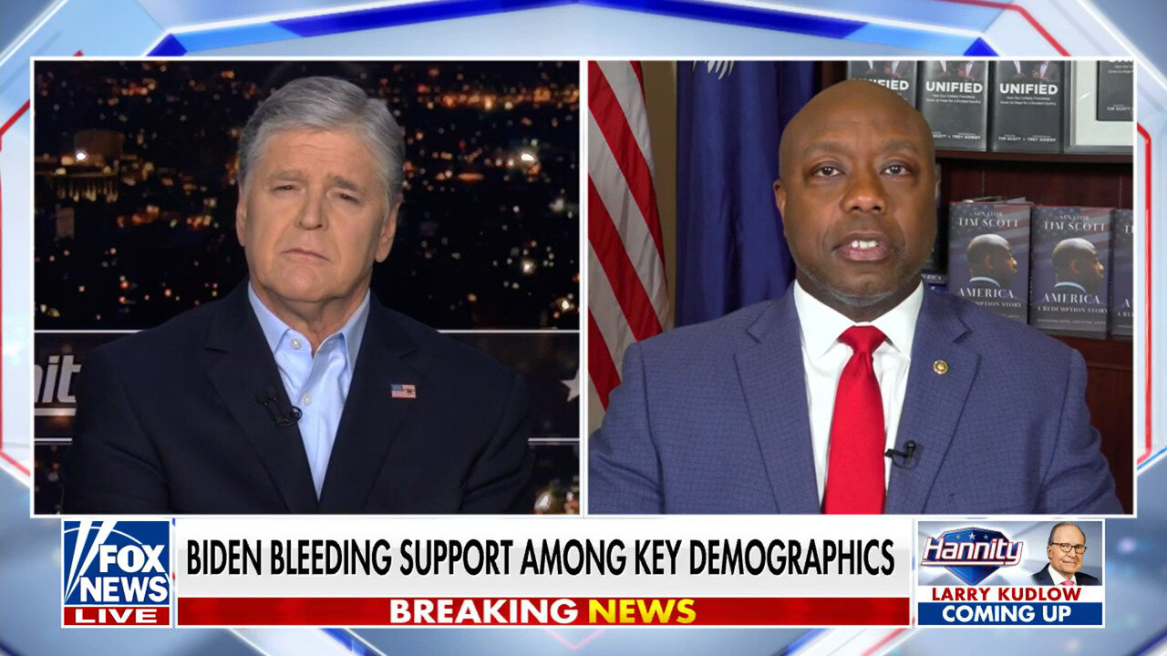 Sen. Tim Scott Predicts Record African American, Hispanic Support For Trump In November