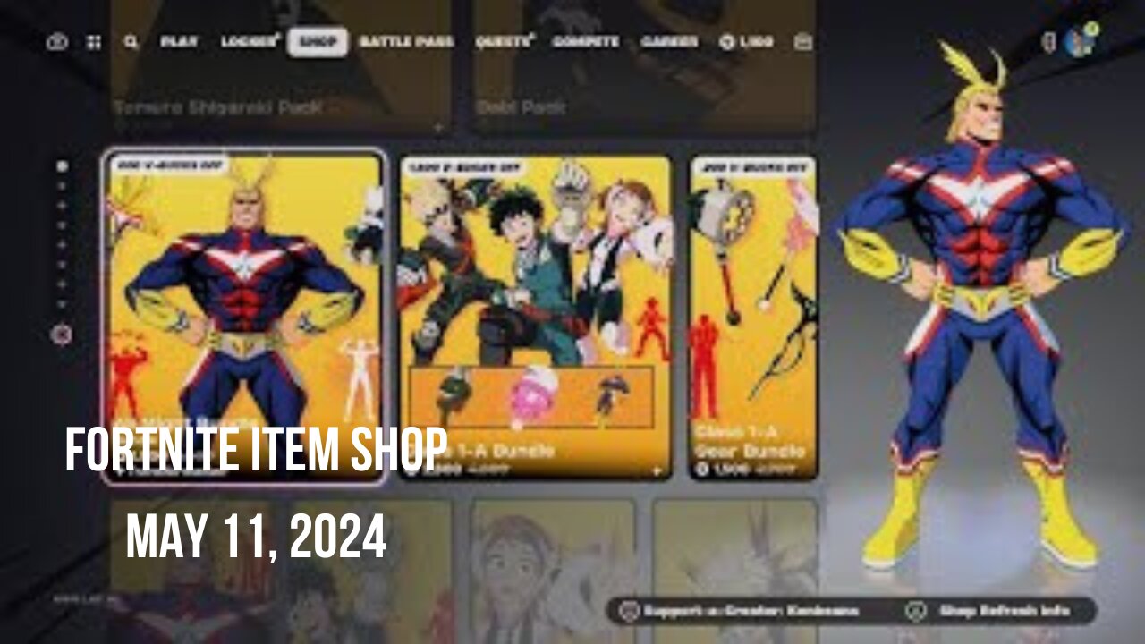 Fortnite Item Shop||May 11, 2024