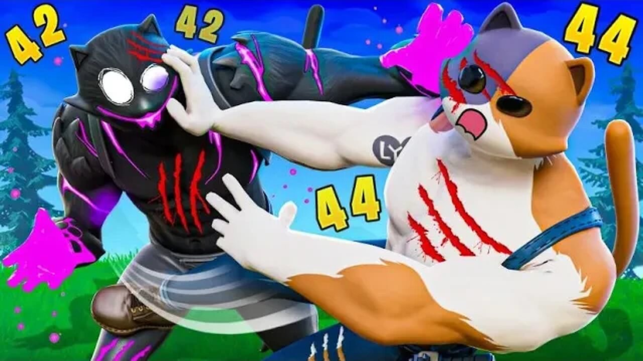 PHANTOM MEOWSCLES VS MEOWSCLES! - Fortnite