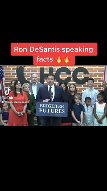 Ron DeSantis speaking facts 🔥🔥