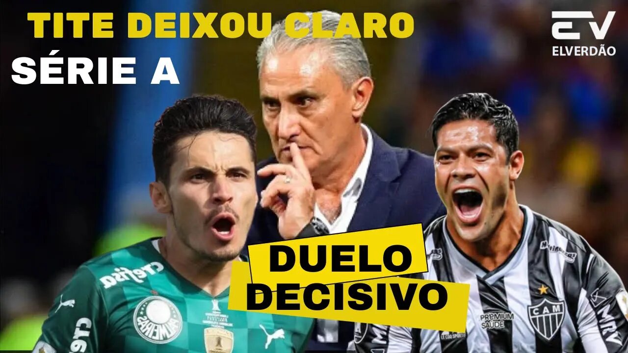 SÉRIE A | HULK E VEIGA | DUELO DECISIVO #palmeiras #atleticomineiro