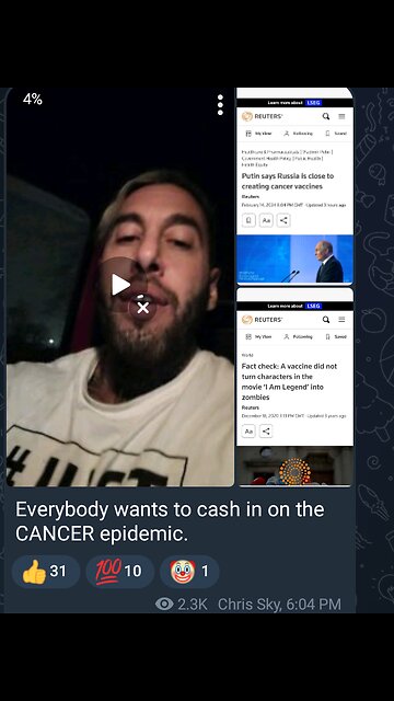 Chris Sky on the Cancer Epidemic