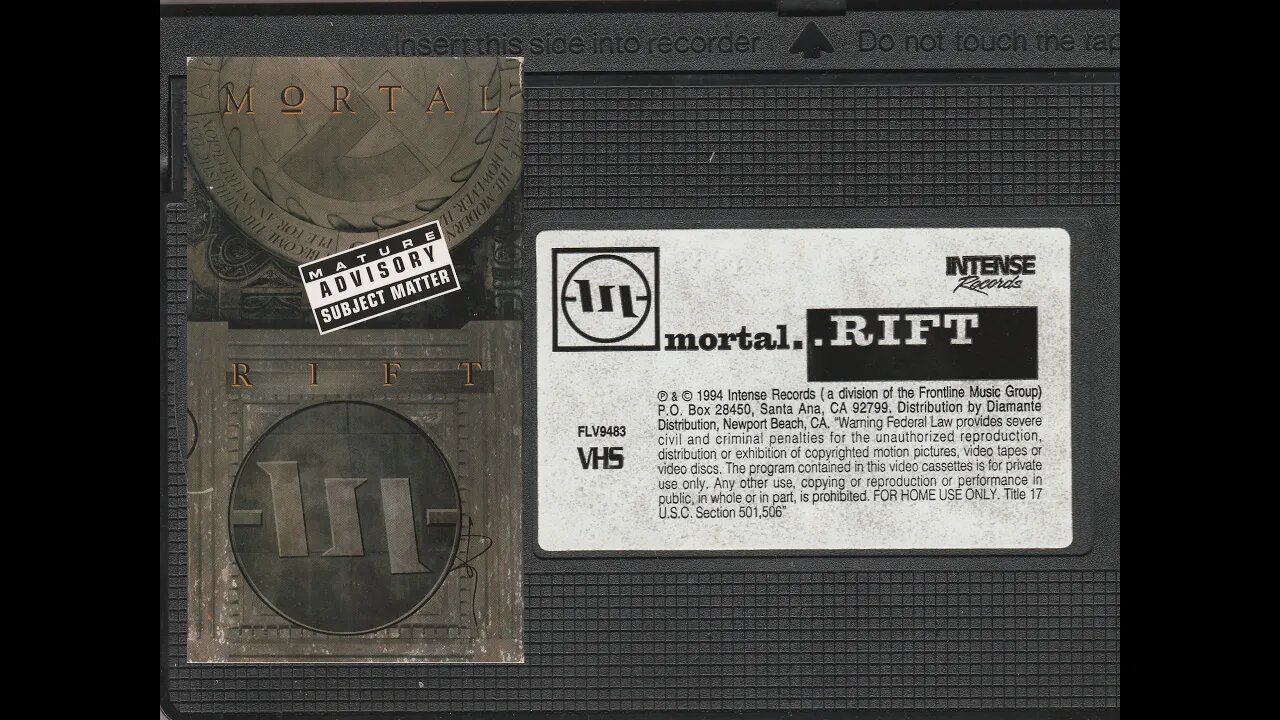 Mortal 📼 Rift - Full 1993 VHS (Fold Zandura, Switchfoot members) Christian 90's Industrial