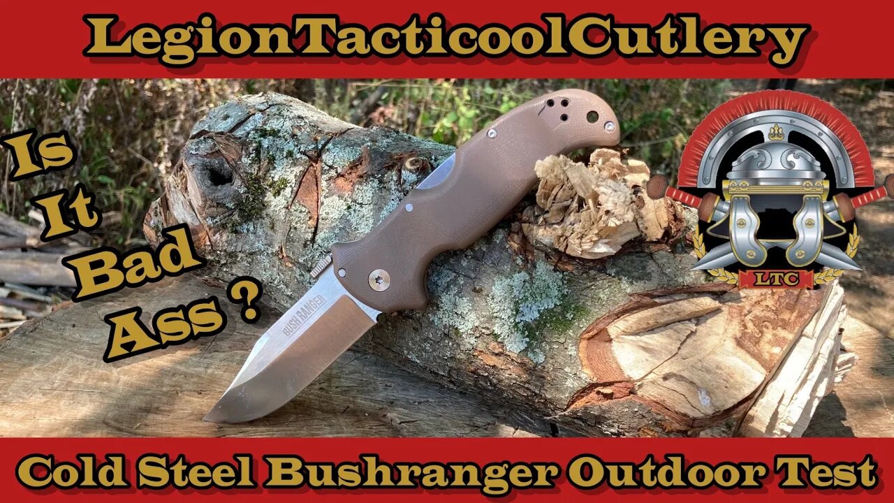 Bad ass Cold Steel Bushranger! #coldsteel @Cold Steel #edc #bushcraft #outdoors #folders #holyshit