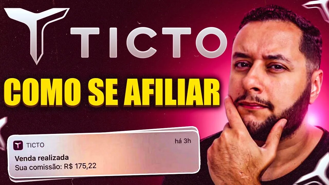 Ticto, COMO PEGAR LINK DE AFILIADO NA TICTO! (Passo a passo)