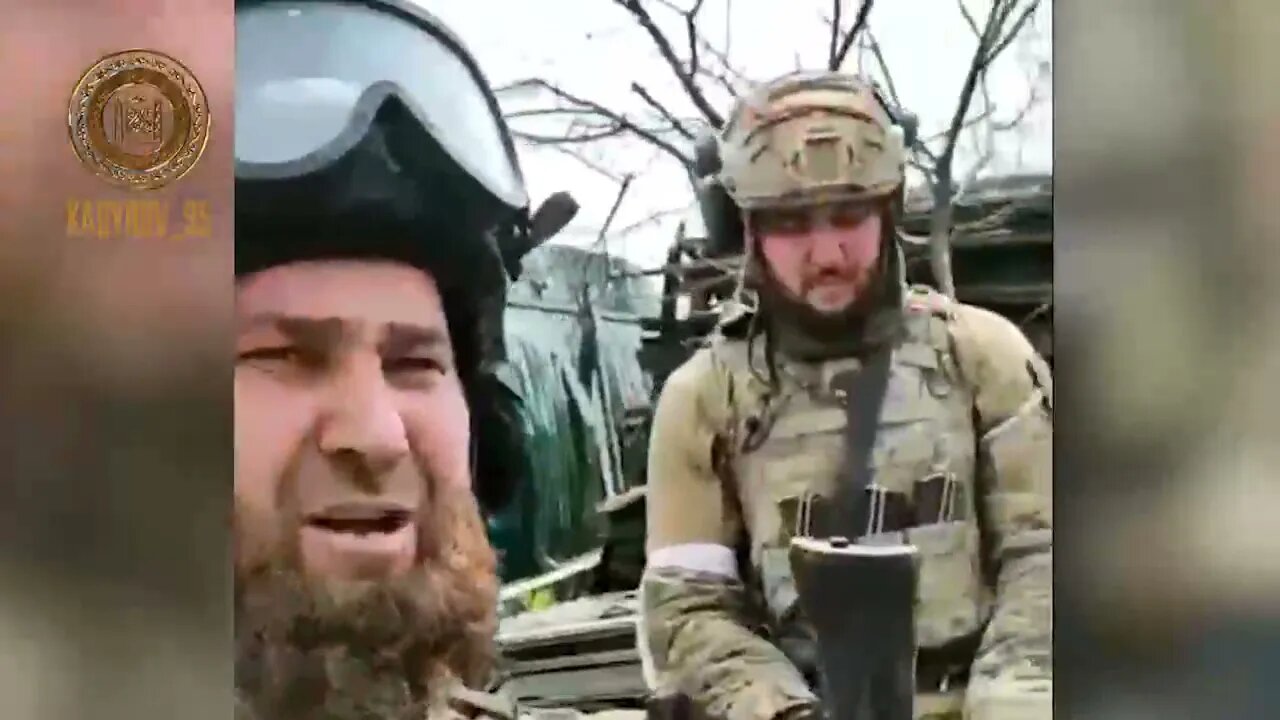 Chechen Special Forces SOBR "Akhmat" Fighters In Battle