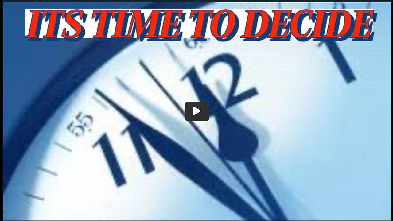 Julie Green subs IT'S TIME TO DECIDE