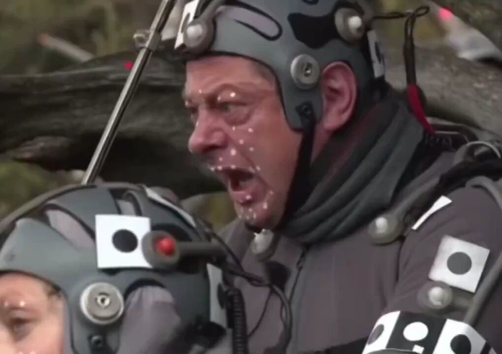 Behind the scenes of the filming of the War for the Planet of the Apes (2017)