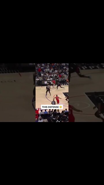 Nic Batum with some lockdown defense in the