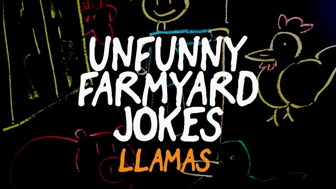 #shorts Unfunny Farmyard Jokes - Llamas