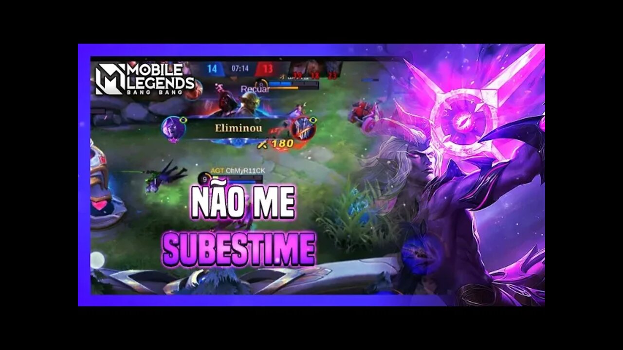 QUEM DISSE QUE EU SÓ JOGO NA JUNGLE??? | MLBB