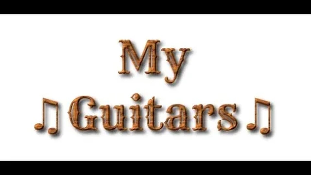 My Guitars