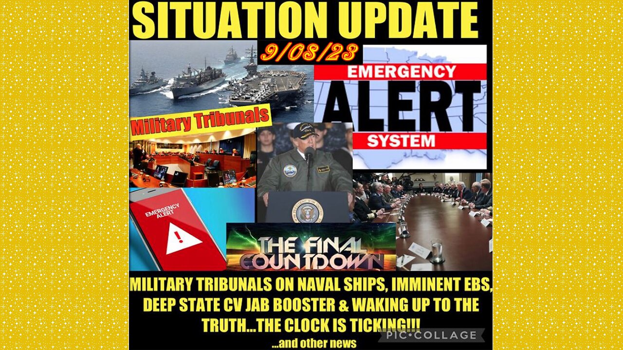 SITUATION UPDATE 9/8/23 - Original Biden’s Death, Maui Massacre Update, Obama’s Homosexuality