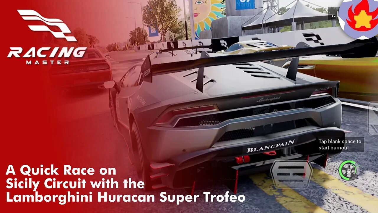 A Quick Race on Sicily Circuit with the Lamborghini Huracan Super Trofeo | Racing Master