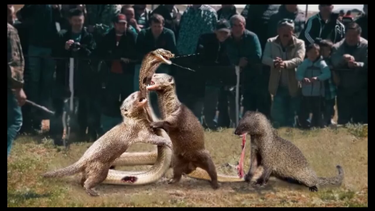 Mongoose vs King Cobra | Look What Happens When Mongoose Mercilessly Destroys King Cobra?