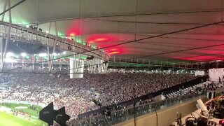 Torcida do Fluminense se despedindo do Luiz Henrique - Fluminense 2x1 Cruzeiro