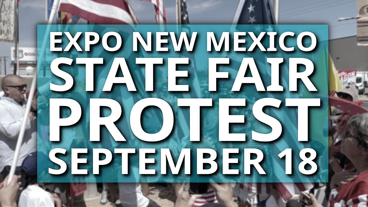 Expo New Mexico, Protest, Albuquerque, New Mexico, September 18, 2021