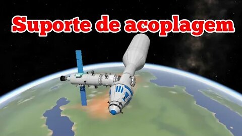 Módulo de suporte de acoplagem | Estação espacial | EP 2 | Simple Rockets 2