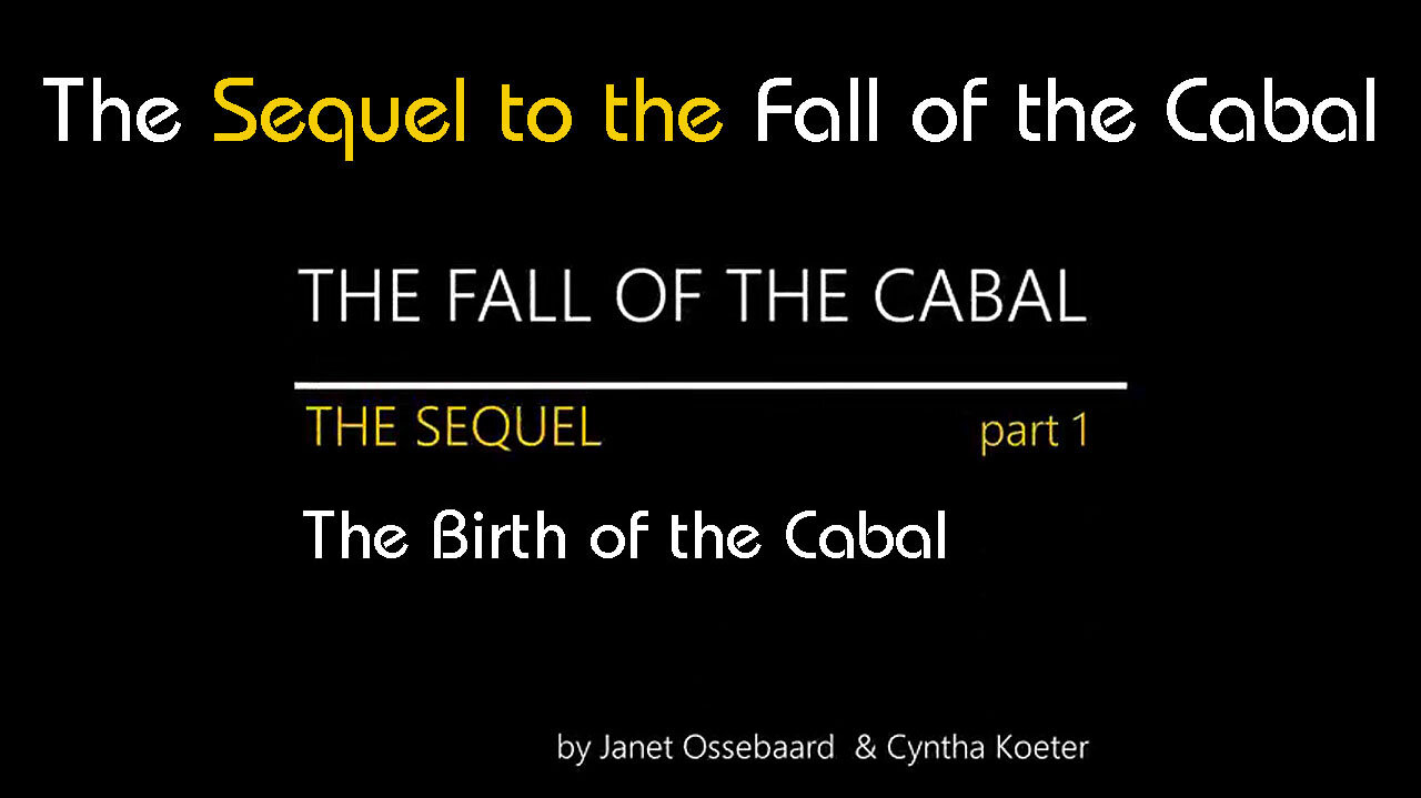 The Sequel to the Fall of the Cabal - Part 1, The Birth of the Cabal 👶