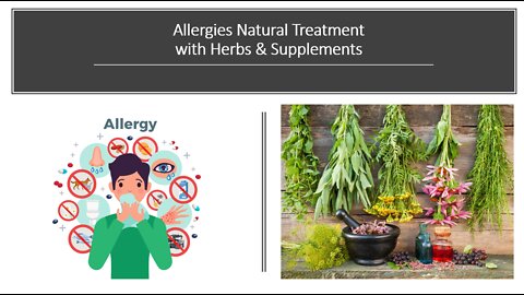 Allergies Natural Treatment