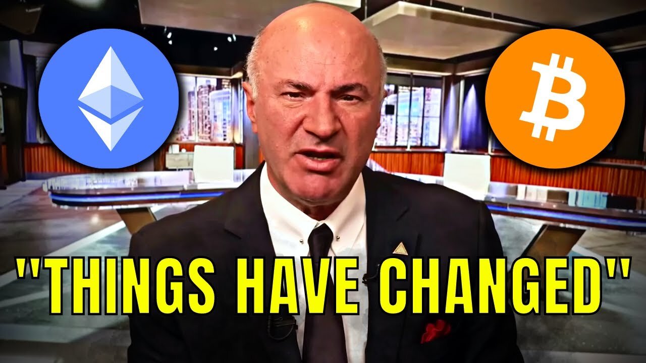 'Crypto Will Go Back Up' Kevin O'Leary INSANE New Bitcoin & Ethereum Prediction