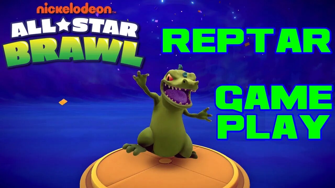 🎮👾🕹 Nickelodeon All-Star Brawl - Reptar - Nintendo Switch Gameplay 🕹👾🎮 😎Benjamillion